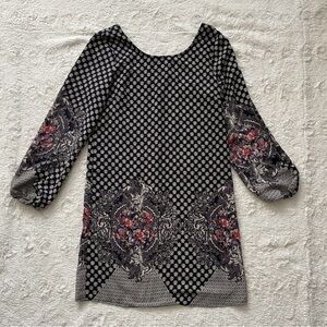 Gilli Navy Dress X Small